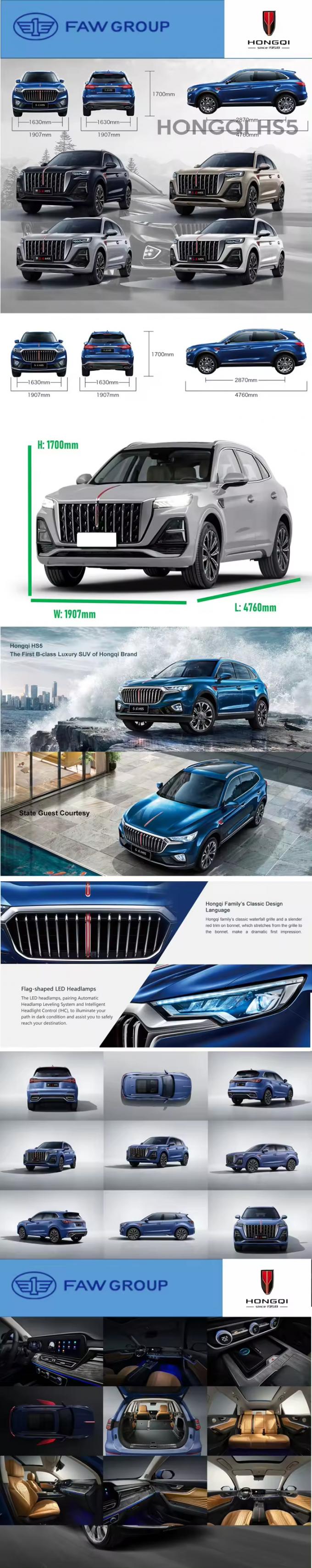 169 CV coche chino Hongqi H51,5 litros sedán turboalimentado 0