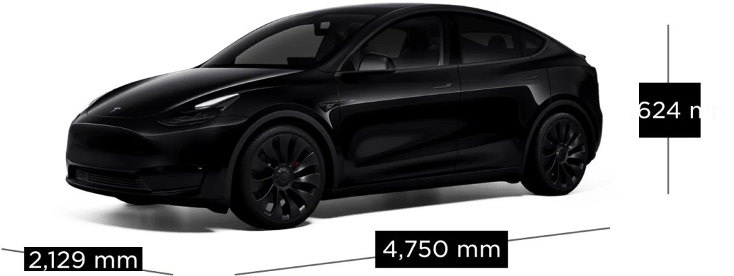 2024 Tesla Modelo Y totalmente eléctrico Automóvil familiar AWD Diferentes colores 0