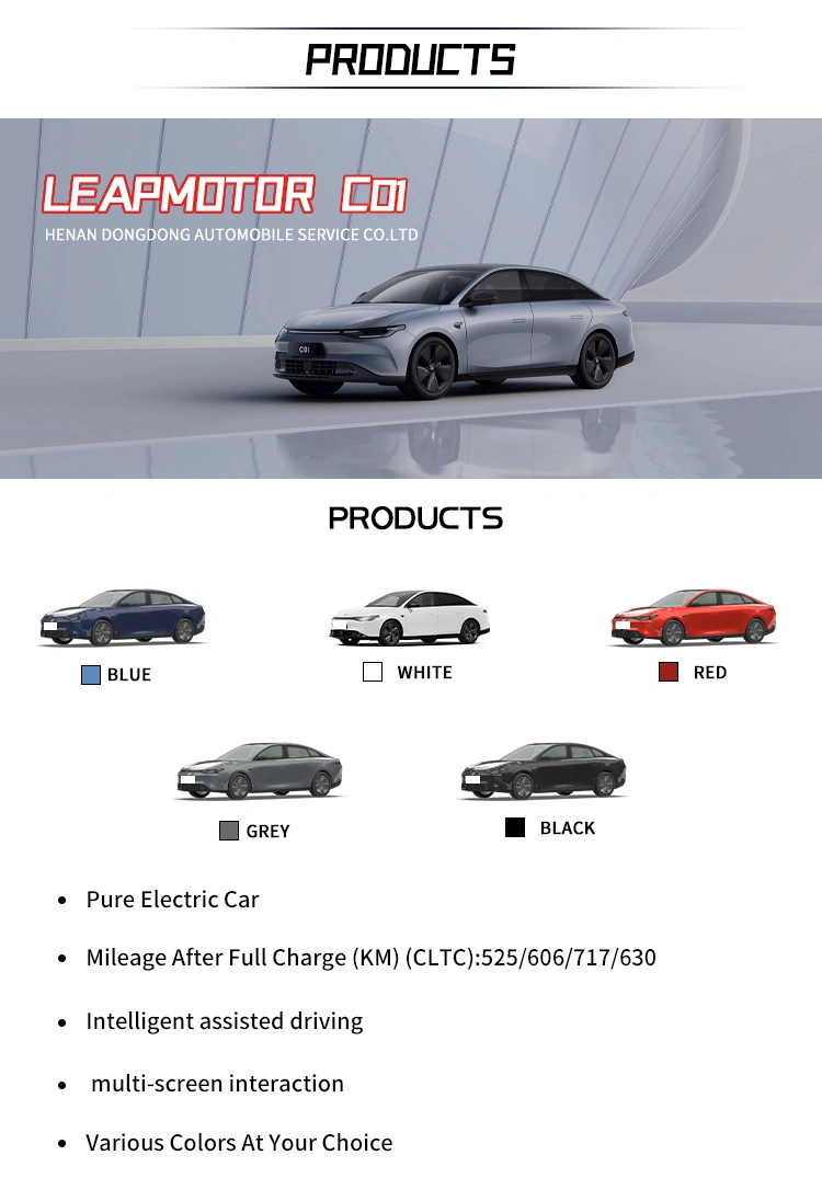 China Automotive Electric Leapmotor C01 2022 4WD versión de doble motor de rendimiento de 630 Km Cuatro ruedas a la venta 6
